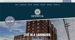 Desktop Screenshot of livetheseneca.com